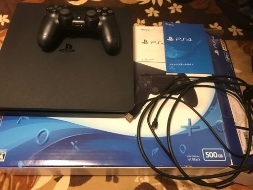 【13,000即決】PS4  500GB CUH-2100A Jet Black(写真追加)