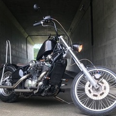 バルカン400三拍子車検付実働車チョッパーフルカスタム
