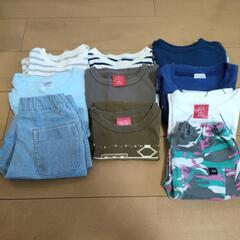 子供服　長袖　半袖Tシャツ　半ズボン　OJICO　無印の画像