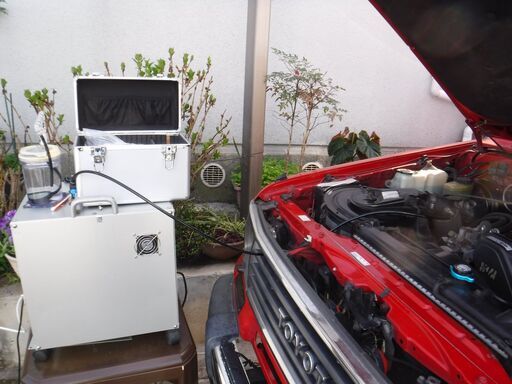 HHO（水素）カーボンクリーニング出張施工致します