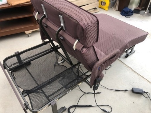 ATEX 電動リクライニングベッド 折り畳み収納可 状態良好品❗️
