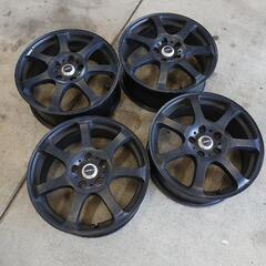SUW マットブラックホイール 17インチ
