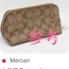 未使用coach ポーチの画像