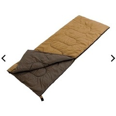 【終了】キャンプ用品　シュラフ・フリースブランケット2点セット