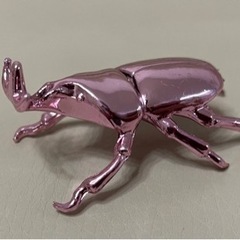 生物図鑑 カブトムシ メタリックピンクの画像