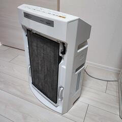 『まとめ商品』【本体は美品】パナソニック　加湿空気清浄機、時計、いすの画像