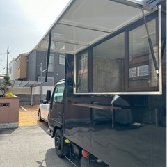 いすゞ　エルフ　仕込場所不要　2t キッチンカー　フードトラック　burritoレシピ付き　事業譲渡の画像