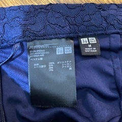 ユニクロ レーススカートの画像