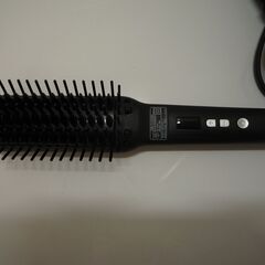 ☆A　SALONIA　サロニア　SL-012BKS　ストレート　ヒートブラシ　ヘアアイロン　美容　家電の画像