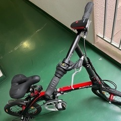 自転車 折りたたみ自転車の画像