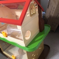 とっとこハム太郎　ハムスターケージ　二階建て　シルバニア風の画像