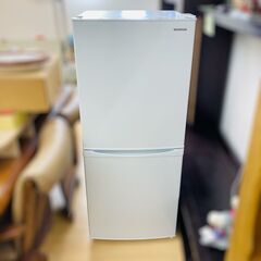 【レガストック川崎本店】IRIS OHYANA　アイリスオーヤマ　ノンフロン冷凍冷蔵庫　142L　IRSD-14A-W　2022年製の画像
