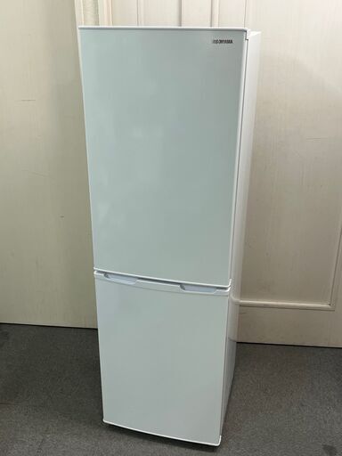 ㊽【税込み】アイリスオーヤマ 162L 2ドア 冷蔵庫 AF162-W 引出し冷凍室 幅47.4cm 2019年製【PayPay使えます】