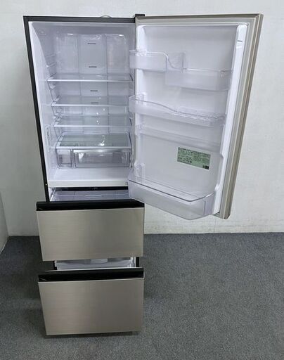 高年式!2022年製! 日立 HITACHI R-V38SV 3ドア冷蔵庫 375L 中古家電 店頭引取歓迎 R8119