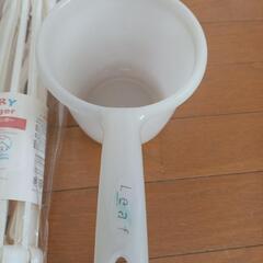 洗面器・タコ足ハンガーのセットの画像