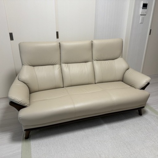 【定価59,990円】ニトリ　3人掛けソファ　Nシールド　コウテイ　ベージュ