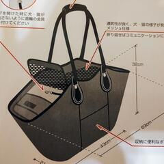 ペティオ 小型犬・猫 ペットキャリー Mサイズ フレンドバッグ 未使用の画像