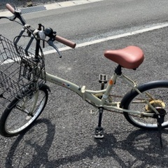 【受付終了しました】6段変速 コンパクト 折りたたみ自転車20イ...