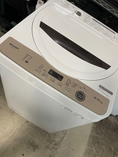 2023年 シャープ 洗濯機 6kg 【公式通販】