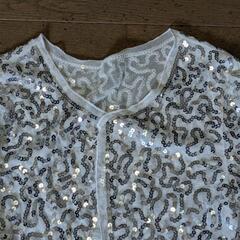 ボレロカーディガン　白　ホワイト　Mサイズの画像