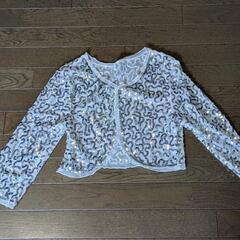 ボレロカーディガン　白　ホワイト　Mサイズの画像