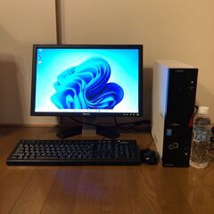 デスクトップパソコン モニターセット/Core i3 4130/...