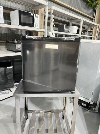 ★MAXZEN★ 1ドア冷蔵庫 JR046ML01GM マクスゼン 46L 2022年 一人暮らし 黒 右開き コンパクト 省スペース