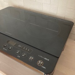 【商談中】２口 IHコンロ　アイリスオーヤマ2022年製の画像