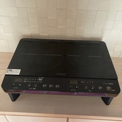 【商談中】２口 IHコンロ　アイリスオーヤマ2022年製