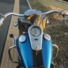 訳あり☆絶版車両 【陸王　RQ　750】 昭和29年登録車両！ ◇綺麗な車体◇ 1954年の画像