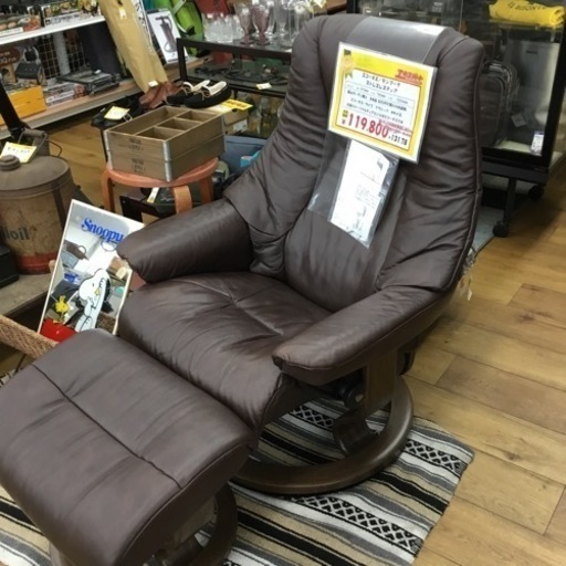 エコーネス  ストレスレスチェア　オットマン　ライブ　クラシック  M  エキスパート藤沢辻堂店　EKORNES