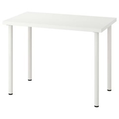 最終値下げ、早い者勝ち！送料込み 美品！IKEAデスク 60x120