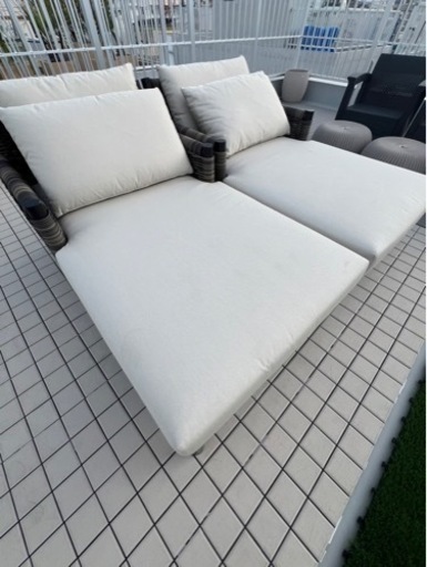 家具　ソファー　屋外　ベッド　ソファーベッド