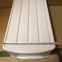 クリアケース38×21×74  2台雑貨 家庭用品 の画像