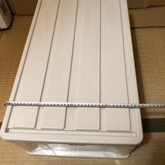 クリアケース39×21×66  6台　収納ケースの画像