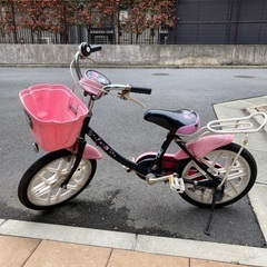 ハローキティ　16インチ　自転車の画像