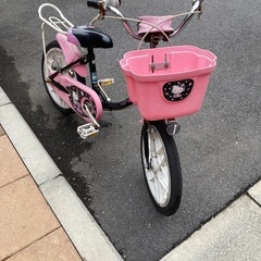 ハローキティ　16インチ　自転車の画像