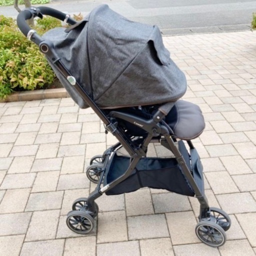 AB型ベビーカー スゴカルα 4キャス compact エッグショック HT
