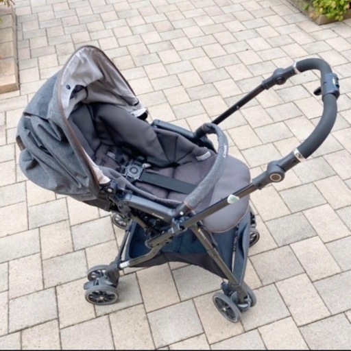 AB型ベビーカー スゴカルα 4キャス compact エッグショック HT