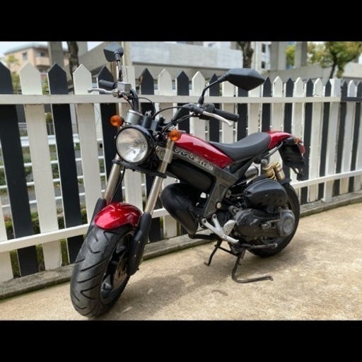 SUZUKI スズキ ストリートマジック(ストマジ) CA1LB 実働 セル・キック始動キャンディレッド 2スト 空冷 懐かしの希少車 現状