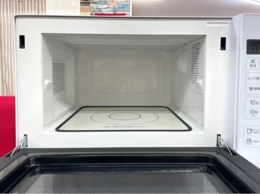 【早い者勝ち】⭐️高年式⭐️ ハイアール Haier 電子レンジ  18L ホワイト JM-FH18KE 2021年製