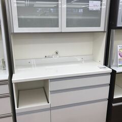 ★ジモティ割あり★ パモウナ 食器棚 ホワイト H179×W120×D50 クリーニング済み KJ4811