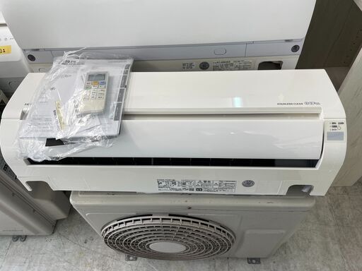 標準取り付け工事込　日立2.8K冷暖房エアコン　2018年製　10畳用　分解クリーニング済み