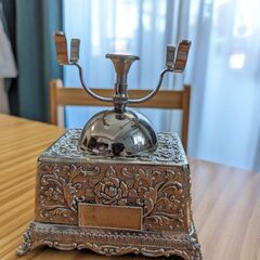 【アンティーク】受話器置き オルゴールの画像