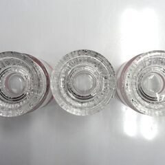 美品 Coca-Cola ティファニー模様 ゴブレット 3客セット グラス コカ・コーラ 昭和レトロ ヴィンテージ 食器 札幌市 中央区 南12条の画像