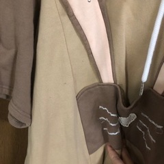 favorite パーカー 半袖 ワンピースの画像