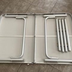 【お譲り先決まりました】テーブル キャンプ アウトドア 折りたたみ式 の画像