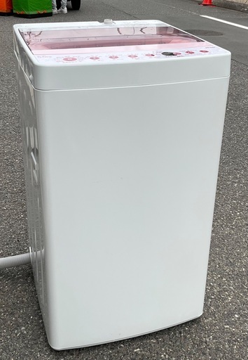 【RKGSE-160】特価！ハイアール/Haier/5.5kg/全自動洗濯機/JW-C55FK/中古/2021年製/当社より近隣地域無料配達