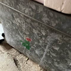 ブリキ　コンテナ　箱　収納の画像