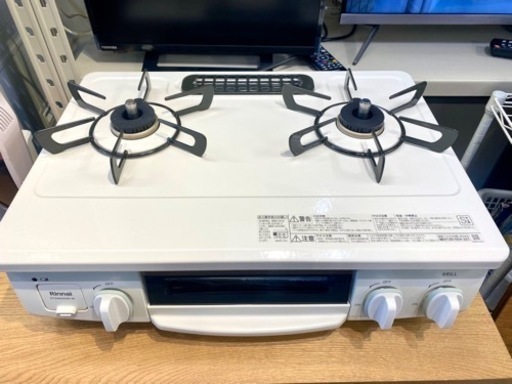 HOWARO使用1週間 2024 都市ガス ホワロ 中古 白いガスコンロガステーブル